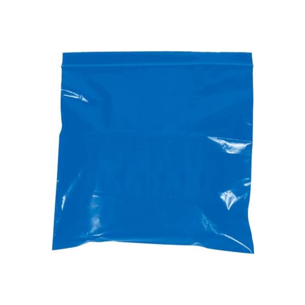 Box Packaging Reclosable Poly Bags, 12"W x 15"L, 2 Mil, Blue, 1000/Pack PB3670BL - main